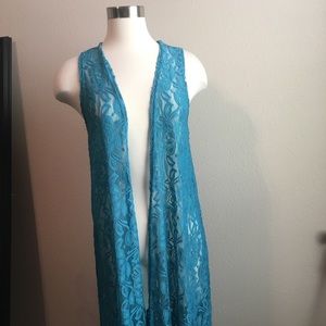 Lace vest
